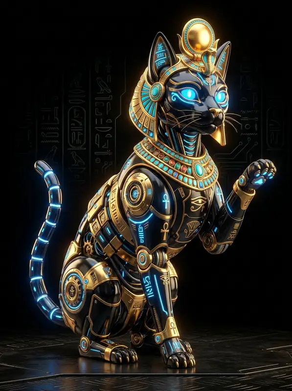 Bastet-Bot Mascot